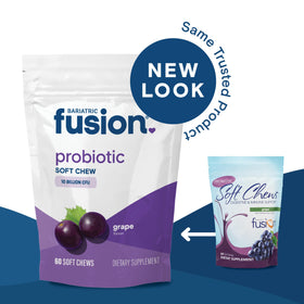 Bariatric Fusion Probiotiques Chewy 60 Compte chews dans un bol