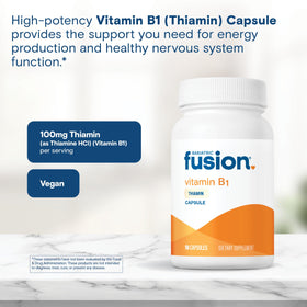 Bariatric Fusion Vitamine B1 avec capsules à l'intérieur