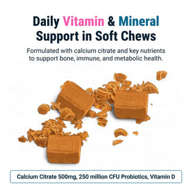 BariatricPal Bonbons Calcium Citrate 500mg Orange vue de côté