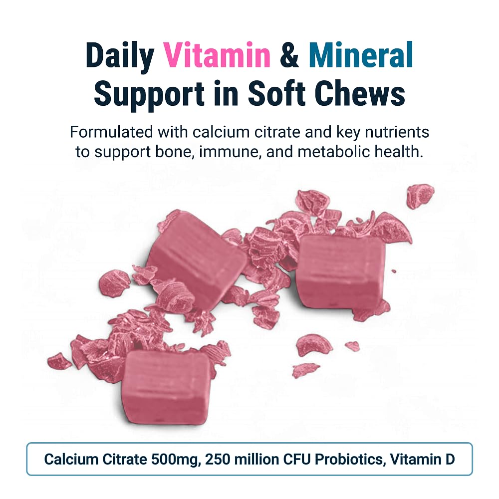 BariatricPal Calcium Citrate Chews 500mg avec étiquette