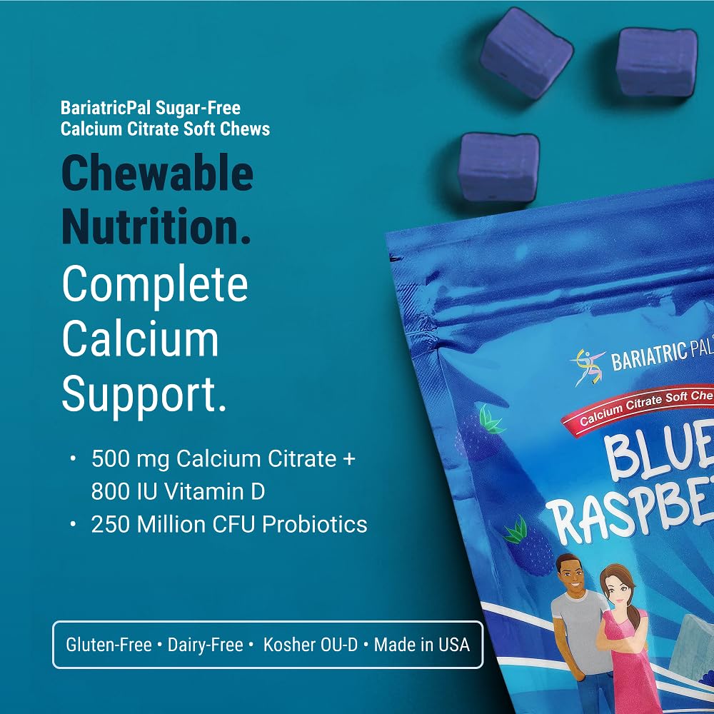 BariatricPal Chews Calcium Citrate 500mg côté