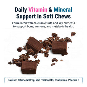 BariatricPal Chews Calcium Citrate Chocolat Caramel dosage