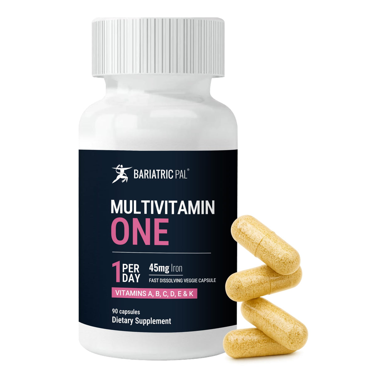 BariatricPal Multivitamin ONE 90 capsules vue de face