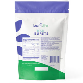 BariBurst bouchées goût pomme verte, présentation des bouchées