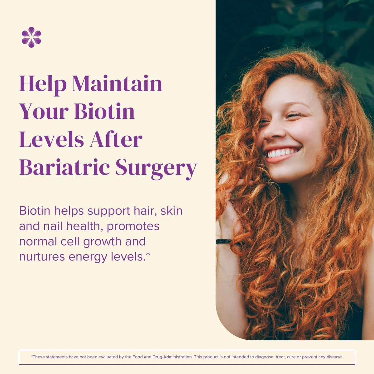 BariMelts Biotin 5000 mcg 90 comprimés vue de dos