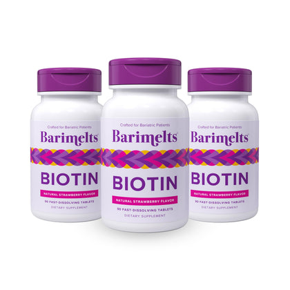 BariMelts Biotine 5000 mcg comprimés vue de face