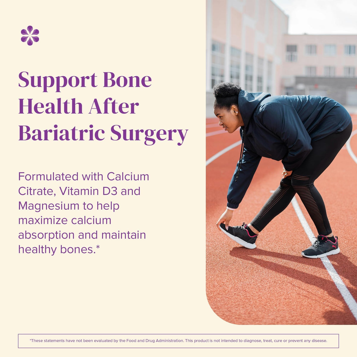 BariMelts Calcium Citrate 240 comprimés en présentation sur une table