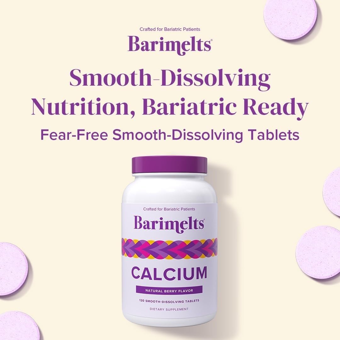 BariMelts Calcium Citrate 240 comprimés, illustration de la saveur baie