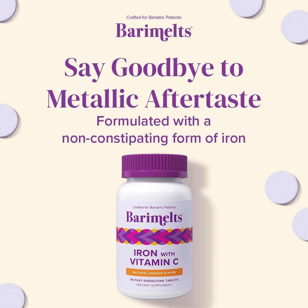 BariMelts Complément de Fer, produits alignés sur étagère