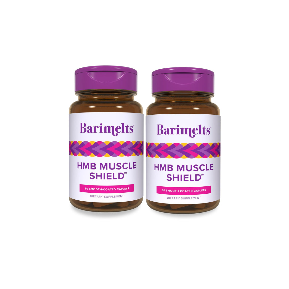 BariMelts HMB Muscle Shield 180 comprimés en vue de face