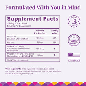 BariMelts HMB Muscle Shield 90 comprimés avec étiquette