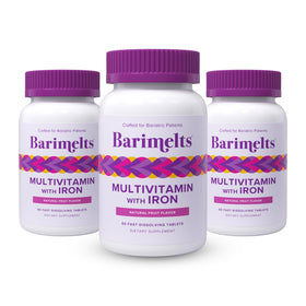 BariMelts Multivitamines Bariatriques 180 comprimés, vue de face