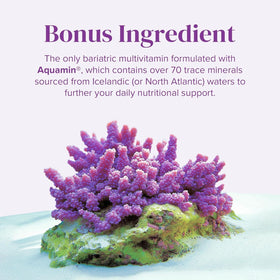 BariMelts Multivitamines sur une table avec d'autres suppléments