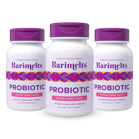 BariMelts Probiotiques 5 Milliards CFU 180 Comprimés Saveur Cerise - vue avant
