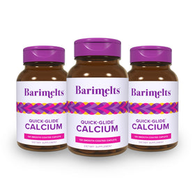 BariMelts Quick-Glide Calcium 360 caplets vue de face