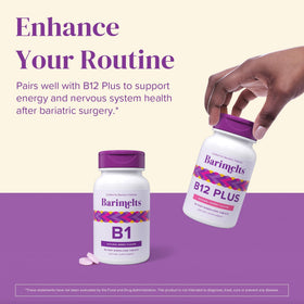 BariMelts Vitamine B1 nutritional information