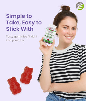 BariSlim Gummies Calcium Bariatriques 500mg goût baies mélangées