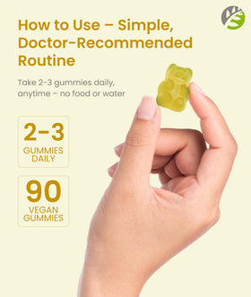 BariSlim Gummies Calcium Végétalien 500mg Pêche - emballage