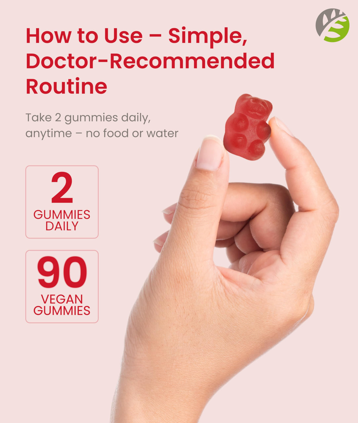 BariSlim Gummies Multivitamines - gummies dans une main
