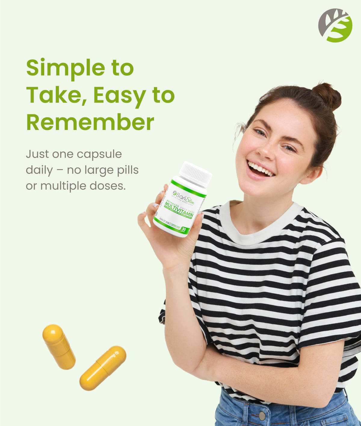 BariSlim Multivitamine Bariatique Avancée avec ingrédients naturels