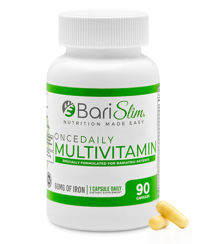 BariSlim Multivitamine Quotidienne avec Fer 60mg, boîte vue de face