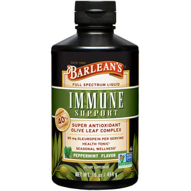 Barlean's complexe liquide de feuille d'olivier 473ml vue avant