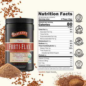 Barlean's Forti-Flax Graines de Lin Bio en utilisation quotidienne