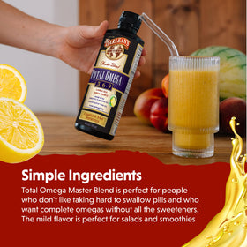 Barlean's Huile de Poisson Oméga 3 6 9 6 468 mg avec des fruits frais