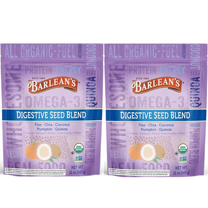 Barlean's Mélange de Graines Biologiques 730g, vue de face