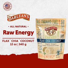 Barlean's Mélange de Graines de Lin, Chia et Coco 372g emballage