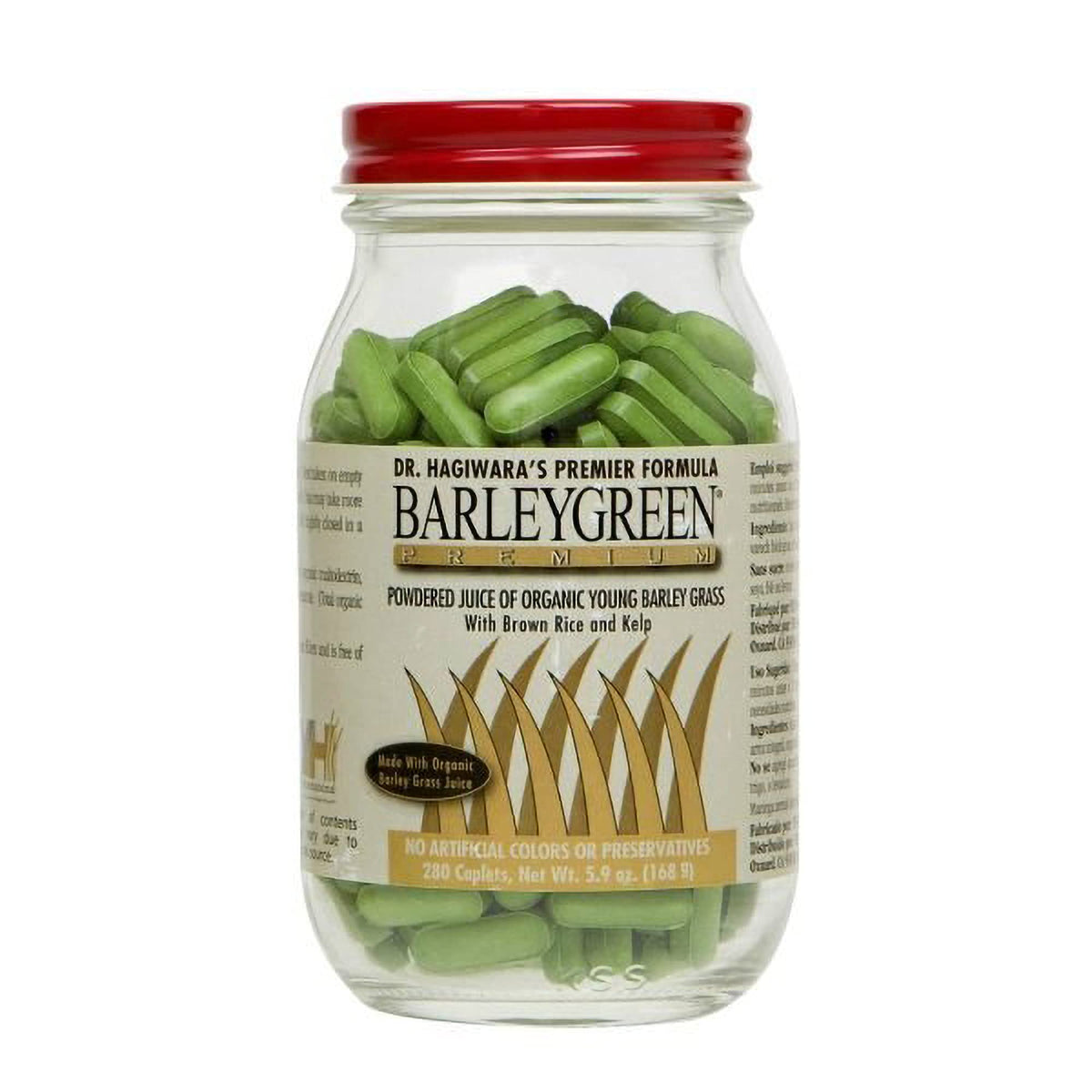 BARLEYGREEN Complément Alimentaire Végétal 280 Comprimés vue de face