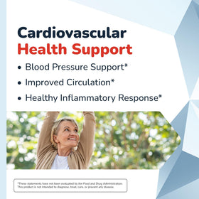 Barton Nutrition HealthyHeart Support+ contenant et dimensions