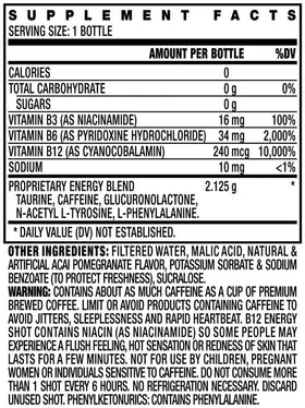 BASED BOX B12 Complément Alimentaire, shot prêt à consommer