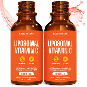 BASIC GREENS Vitamine C Liposomale 6000mg flacon avant