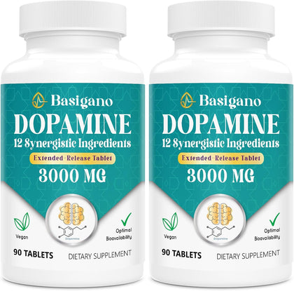 Basigano Complément Alimentaire Dopamine 259g vue de face