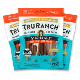 Bâtonnets de collagène TRURANCH pour chiens, paquet de 45 pièces
