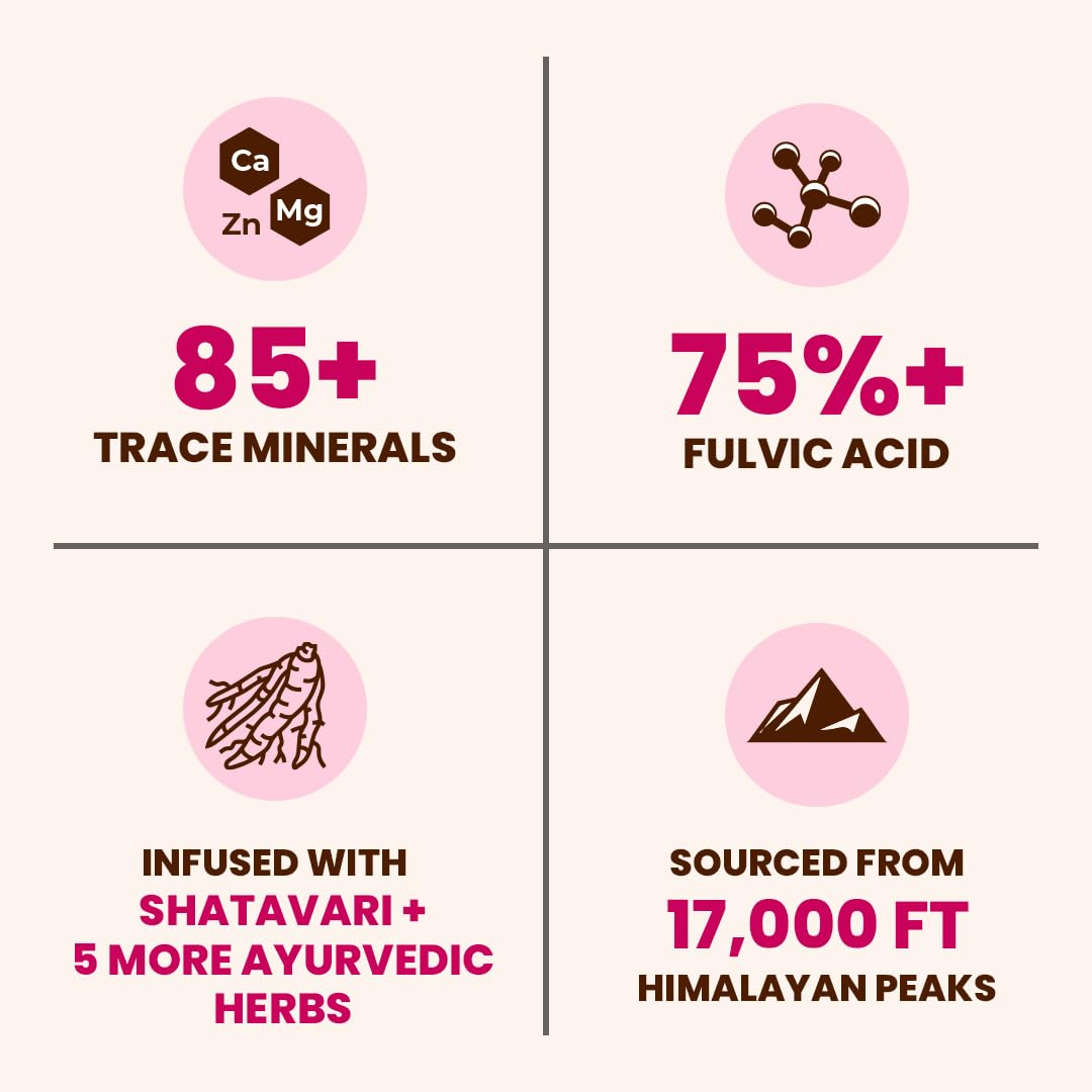 Bâtonnets de miel Shilajit Natruveda, vue de côté