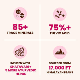 Bâtonnets de miel Shilajit Natruveda, vue de côté