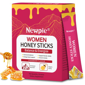 Bâtonnets de miel Shilajit pur HOWEEJET en paquet de 30