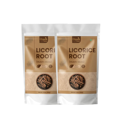 Bâtons de réglisse Mulethi ORGANIC SPREE 300g vue de face
