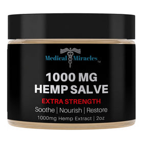 Baume de Chanvre Medical Miracles 1000 mg, vue de face