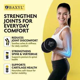 BAXYL Acide Hyaluronique, présentation avec d'autres compléments