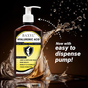 BAXYL Complément Acide Hyaluronique 2x180ml bouteille ouverte