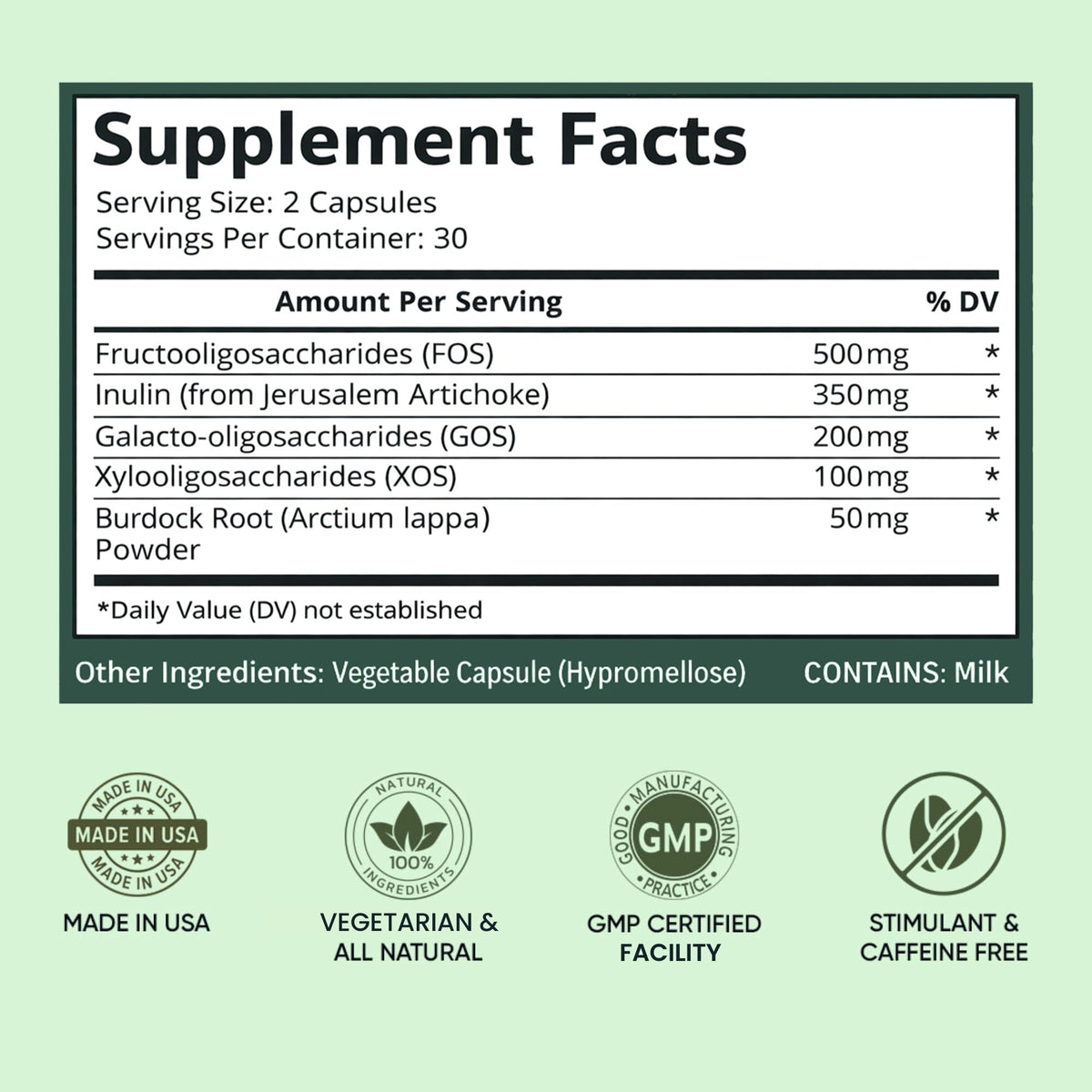 BB Company Previtalize 60 capsules vue de côté