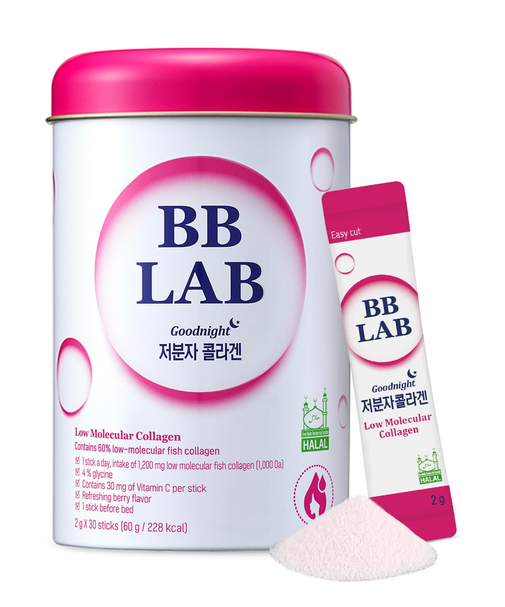 BB LAB Poudre de Collagène Marin Halal Stick Saveur Fruits Rouges