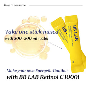 BB LAB Retinol C 1000 ingrédients et informations sur l'emballage