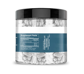 BCAA Earthborn Elements capsules ouvertes montrant la taille et la forme