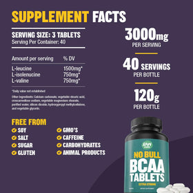 BCAA Tablettes Vegan Raw Barrel sur un bureau