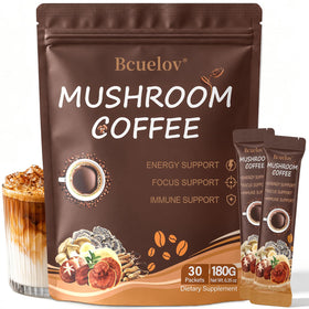 Bcuelov Café Champignon 30 Portions Instantané emballage avant