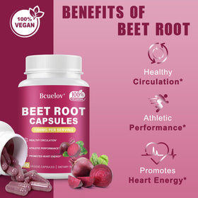 Bcuelov Capsules de Betterave - ingrédients détaillés